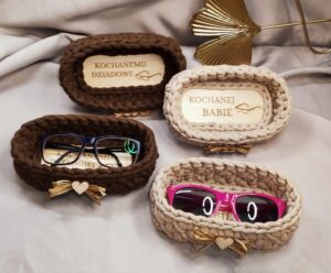 Mały koszyk organizer ze sznurka – A Fancy Loop