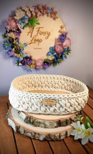 Kosze dekoracyjne ze sznurka