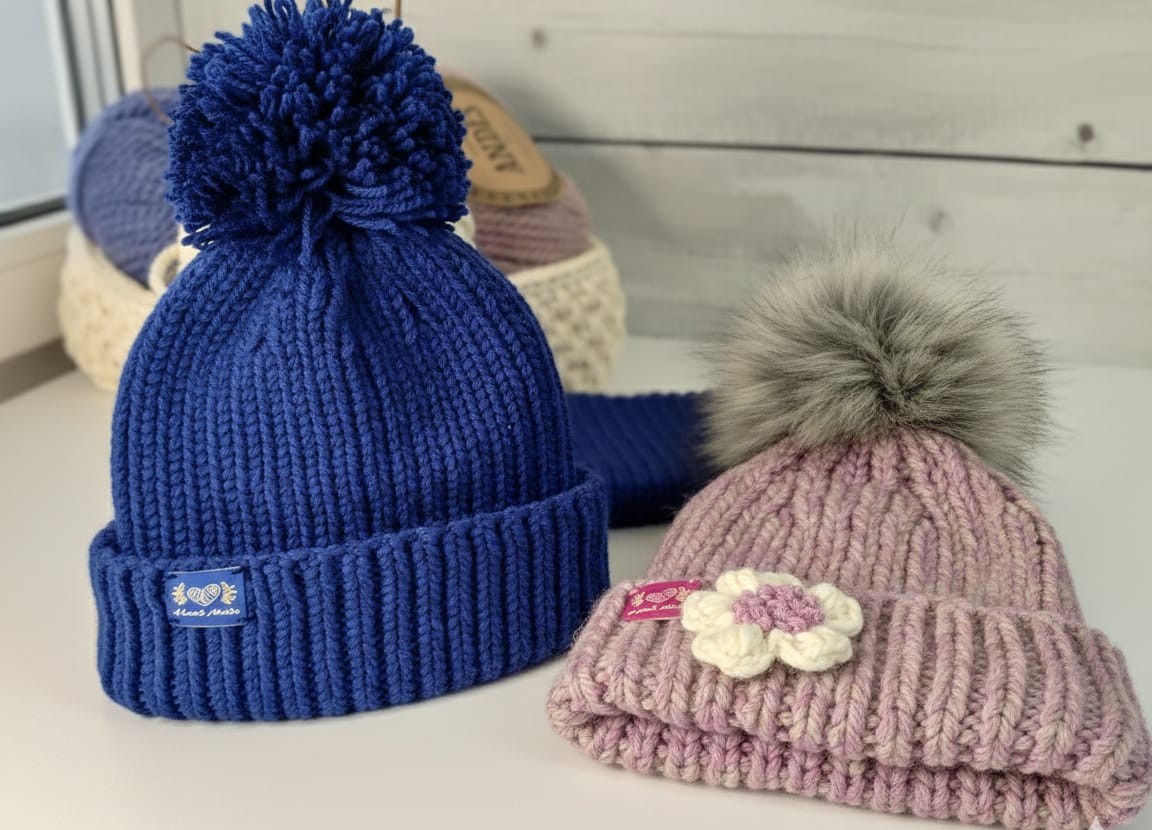 czapki handmade a fancy loop