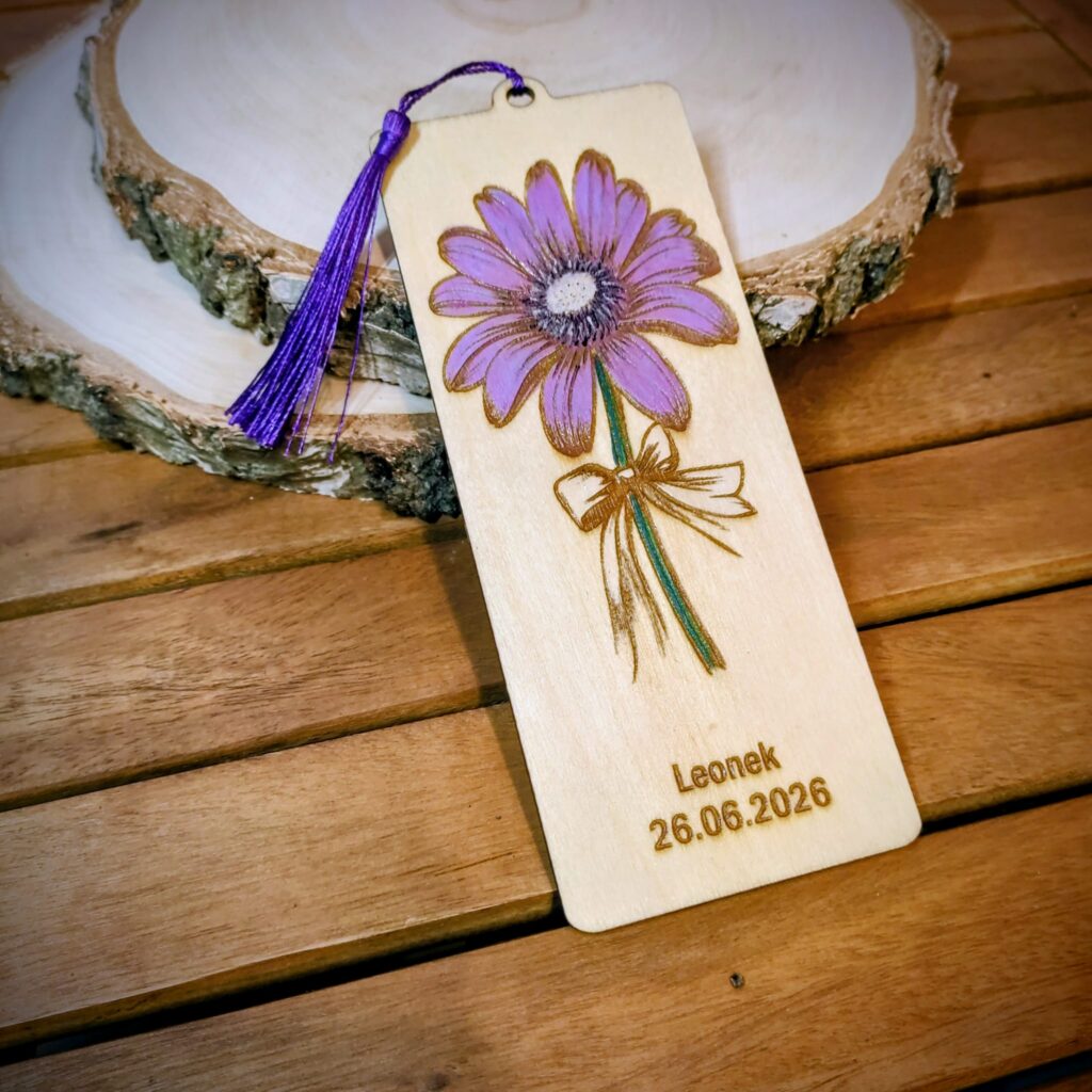 personalizowana zakładka do książki -