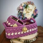 Kosz prostokątny ze sznurka z rączkami 30x20x10 cm | A Fancy Loop